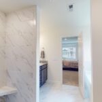 new construction, new home for sale, Nashville, Delvin Downs, 285 Blackpool Dr. master bath, marble shower